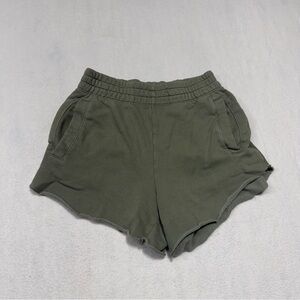 Aerie Olive Green Women's Casual Shorts